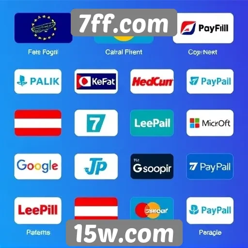 Exploração das opções de pagamento no 7ff.com