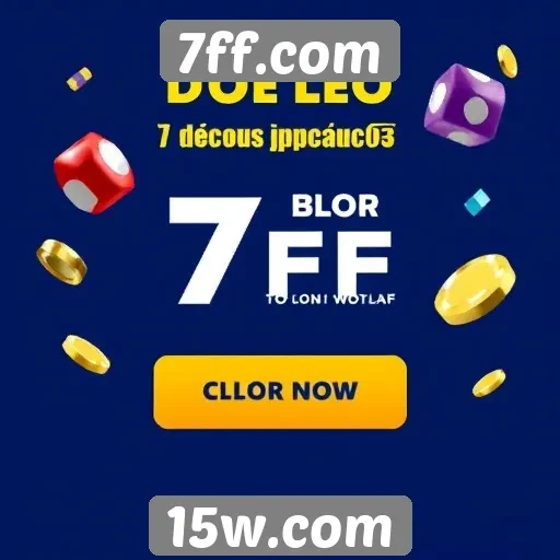 Promoções e bônus disponíveis em 7ff.com